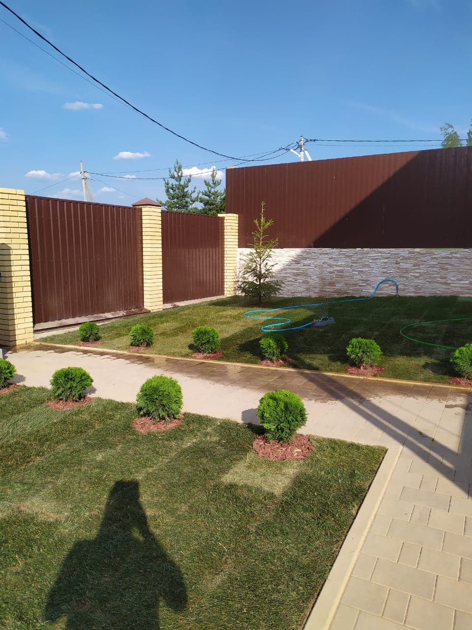 Благоустройство и озеленение частного дома, 2019